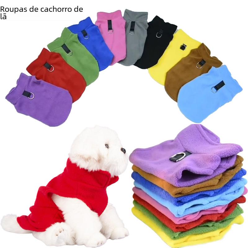 PetPolarVest - Chaleco suave de forro polar para perros