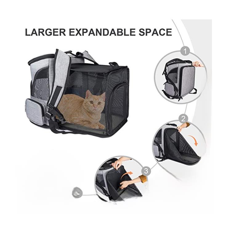 PetTravelPro - Mochila porta mascotas portátil y plegable