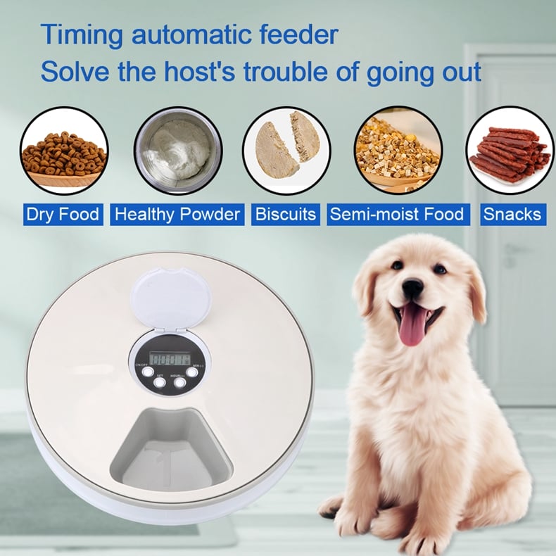 PetFeederPro - Comedero automático para mascotas con grabadora de voz