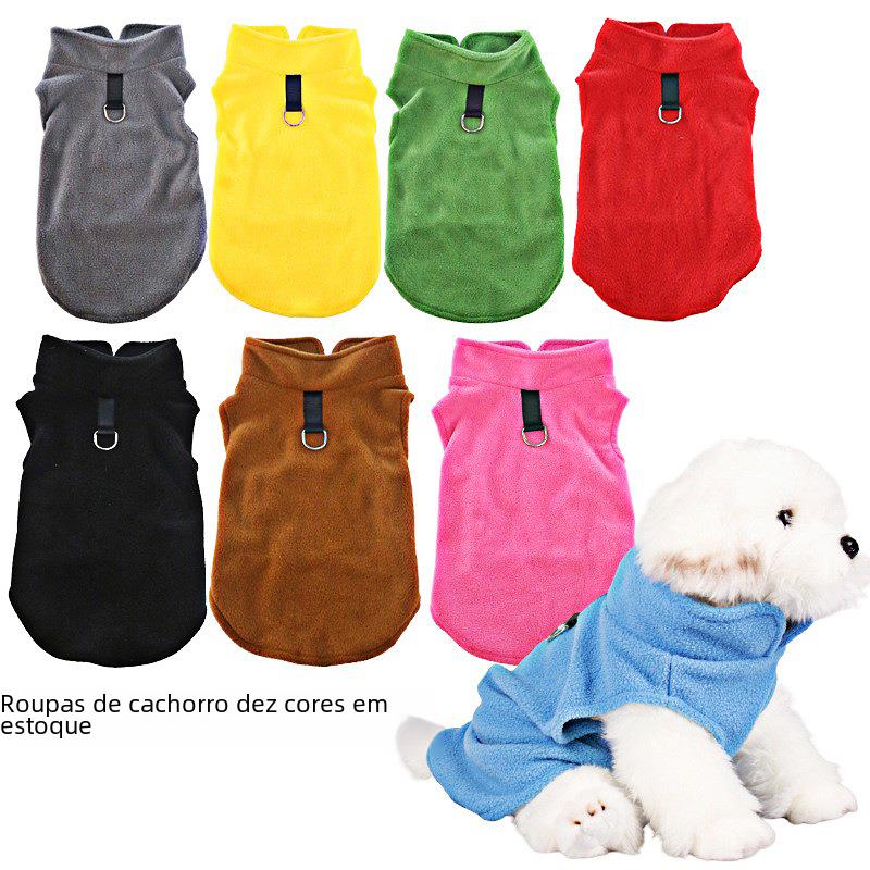 PetPolarVest - Chaleco suave de forro polar para perros