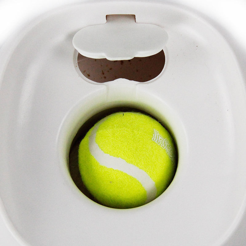 PetPlayReward - Dispensador inteligente de golosinas para perros con pelota de tenis