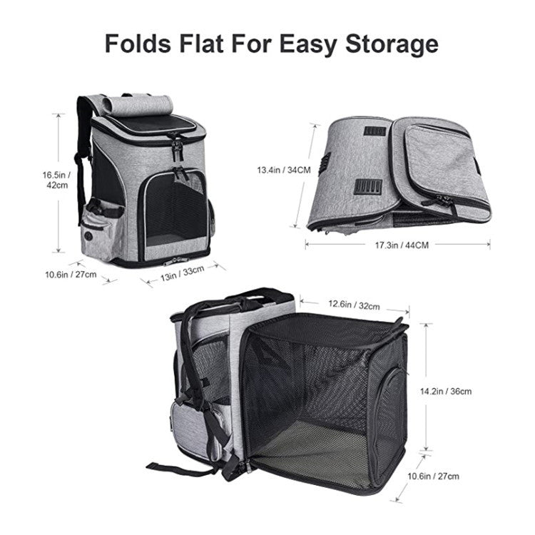 PetTravelPro - Portable and Foldable Pet Carrier Backpack